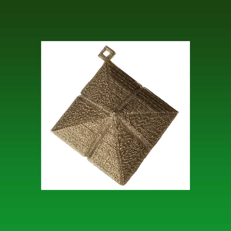Bent Pyramid Pendant